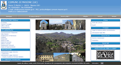 Desktop Screenshot of comune.masone.ge.it